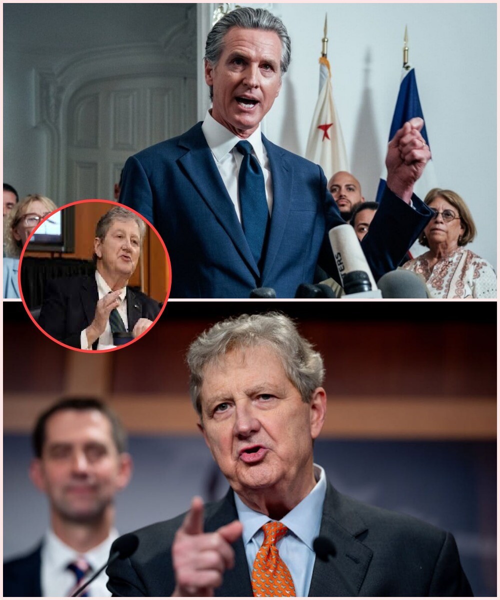 THE SHOCKWAVE: Senator Kennedy CRUSHES Newsom’s 2028 Run in Just 47 Seconds