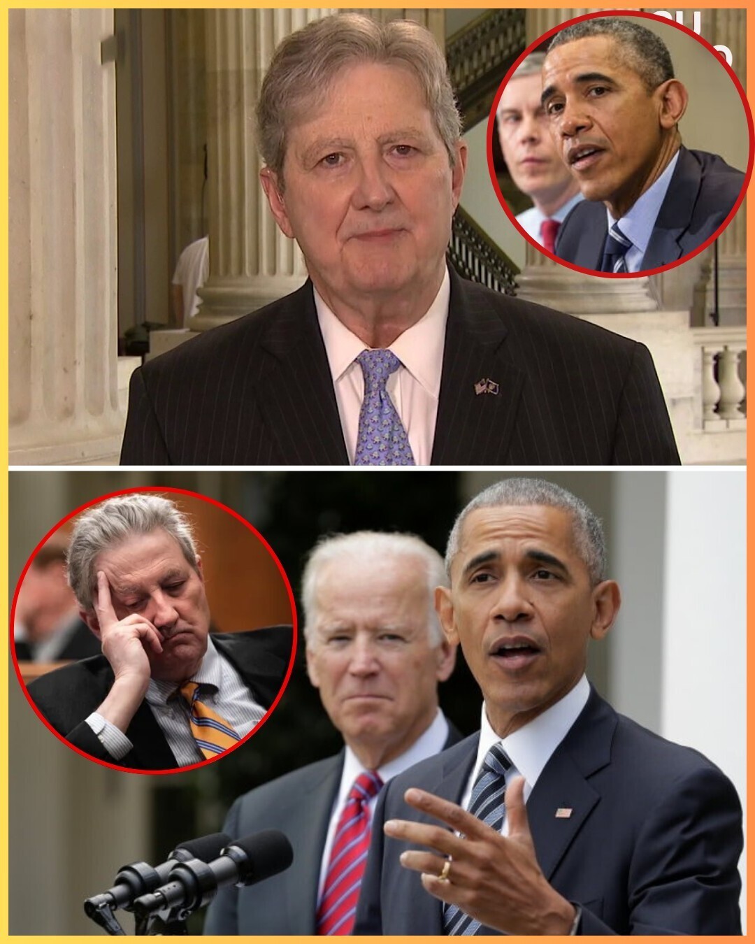 WASHINGTON EXPLODES: Obama’s Private Meltdown Caught on Camera After Sen. Kennedy Drops a Bombshell!