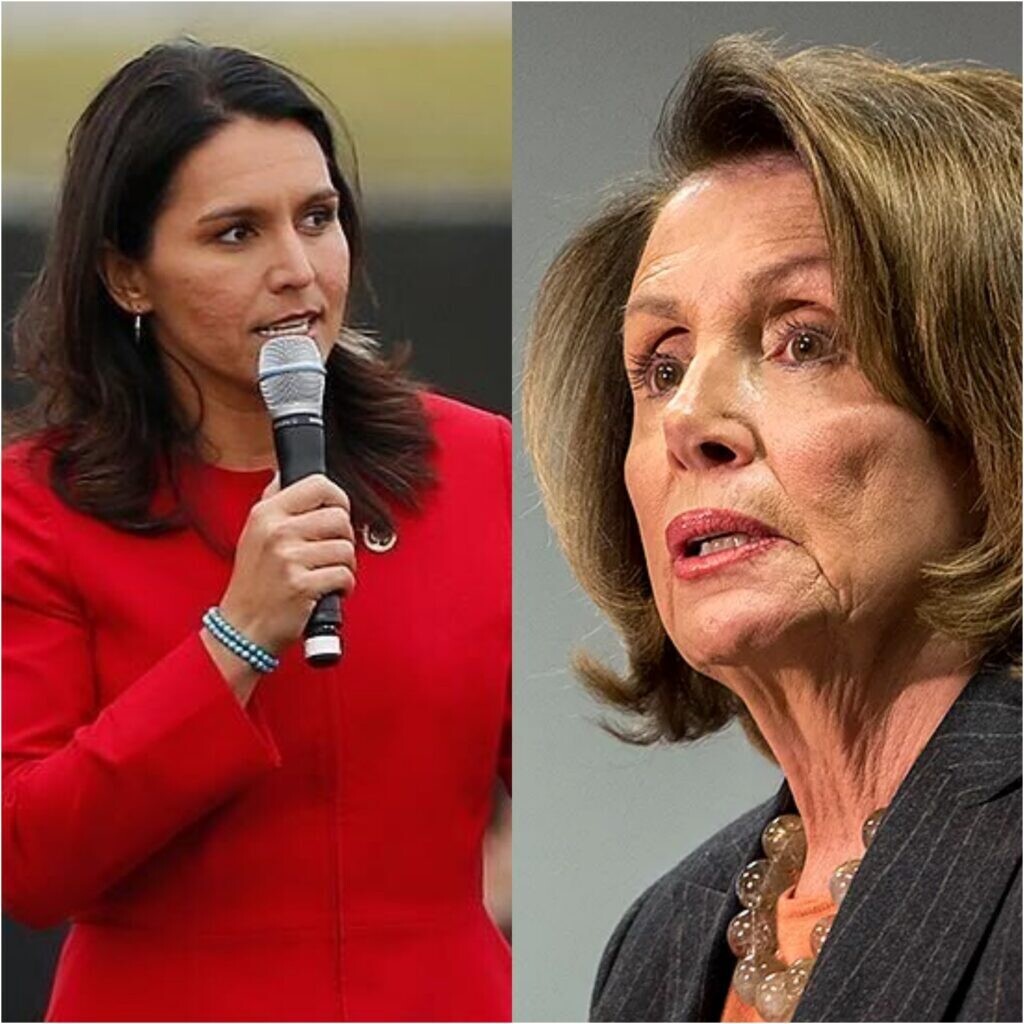 Nancy Pelosi’s Live TV Showdown with Tulsi Gabbard Ends in Historic Political Meltdown