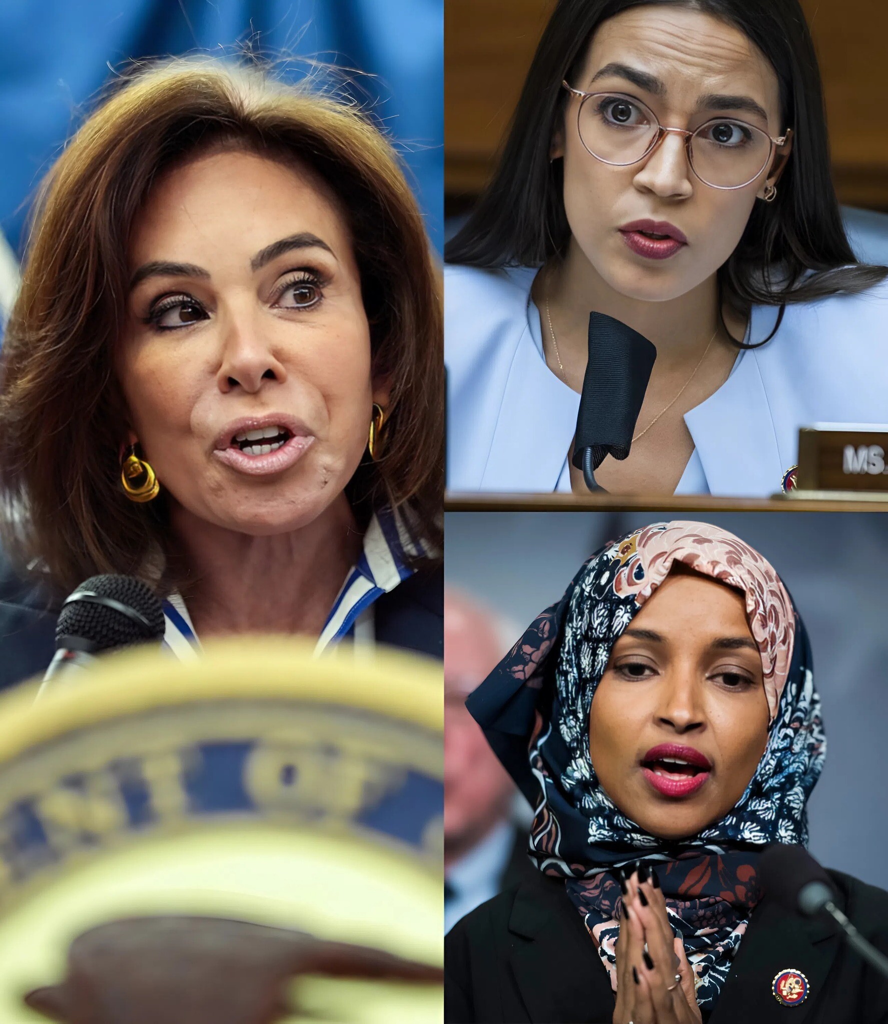 “PACK YOUR BAGS AND LEAVE!” — Jeanine Pirro’s BRUTAL Shoutdown of Omar & AOC Sends Shockwaves Through D.C.