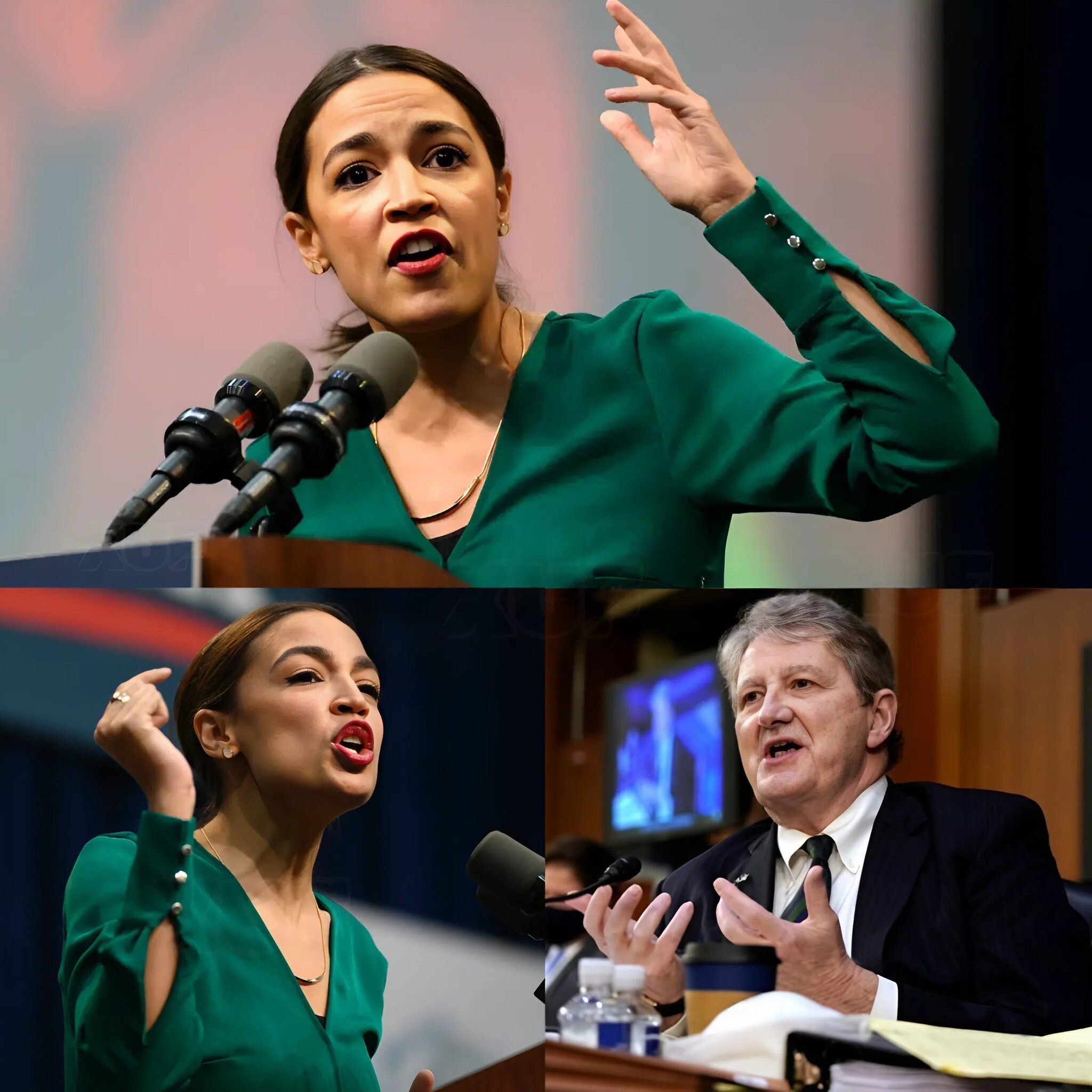 “Kennedy’s Savage Comeback Leaves AOC Speechless and Capitol Hill in Chaos”