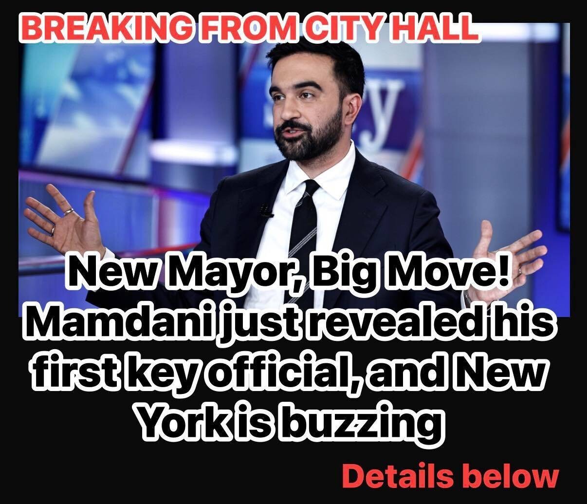 Mamdani Taps Controversial Biden Admin Official For Transition Team