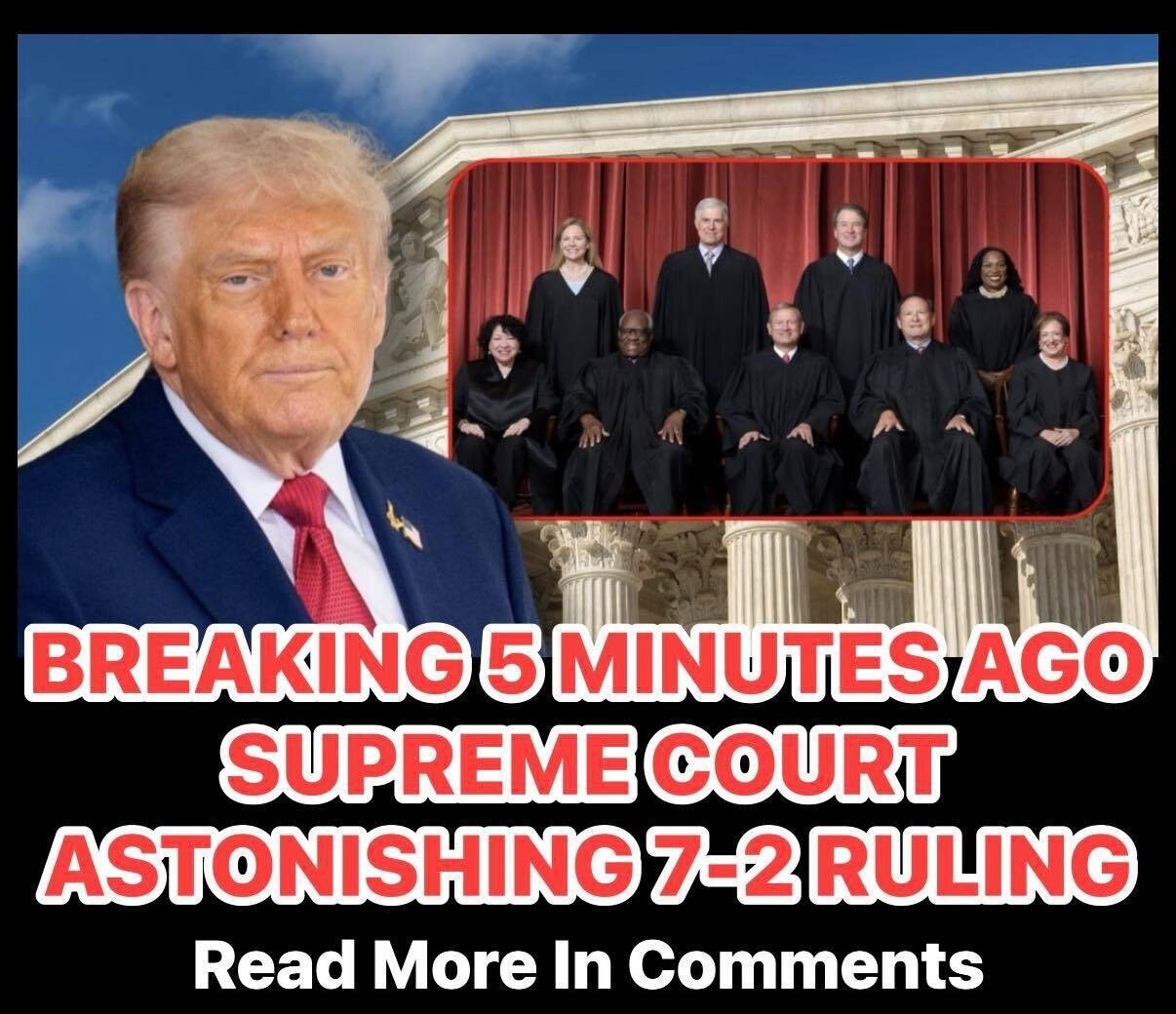 Supreme Court Hands Major Victory to Trump Administration — Even Liberal Justices Agree