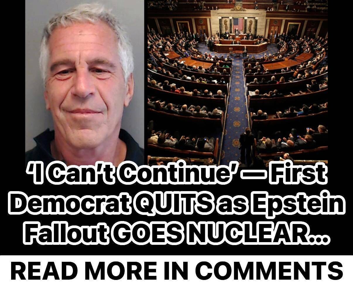 First Democrat Casualty Of Epstein Fallout Stepping Down
