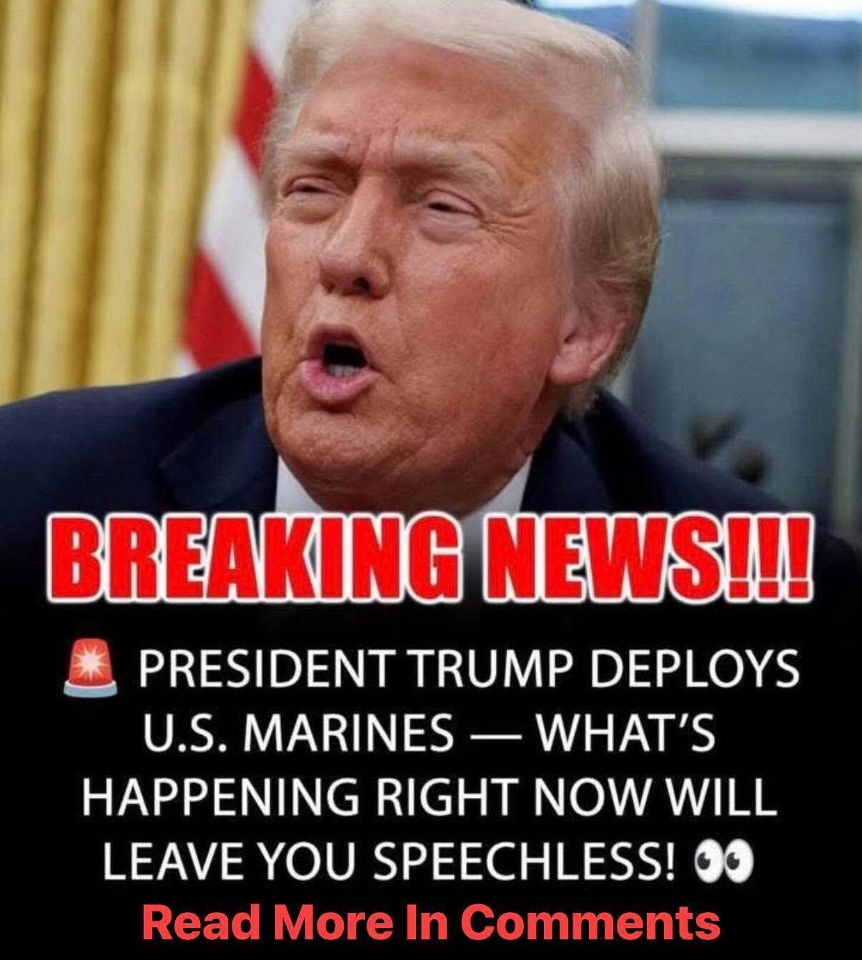 Trump Admin Sending Hundreds of Marines to Florida to Help ICE