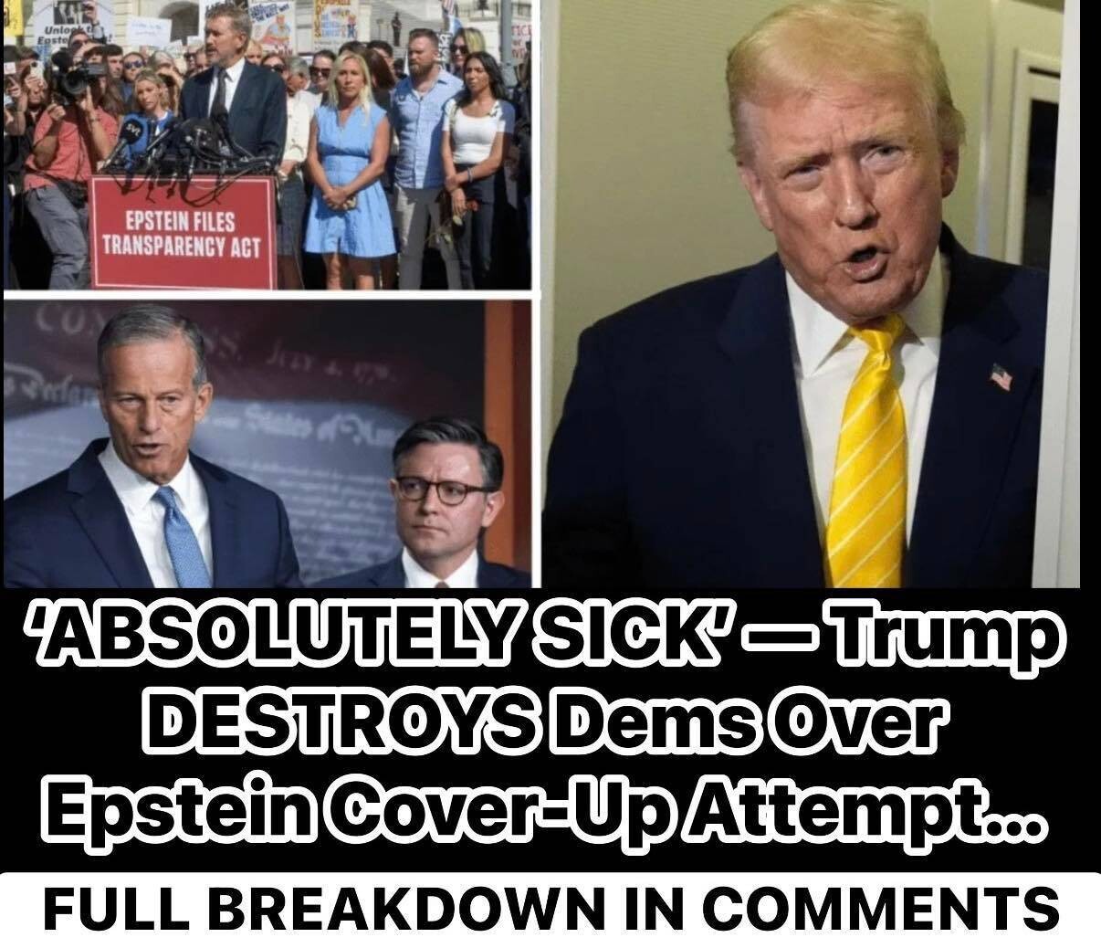 W.H. Rips Dem Leader For Defending Colleague’s Epstein Interaction