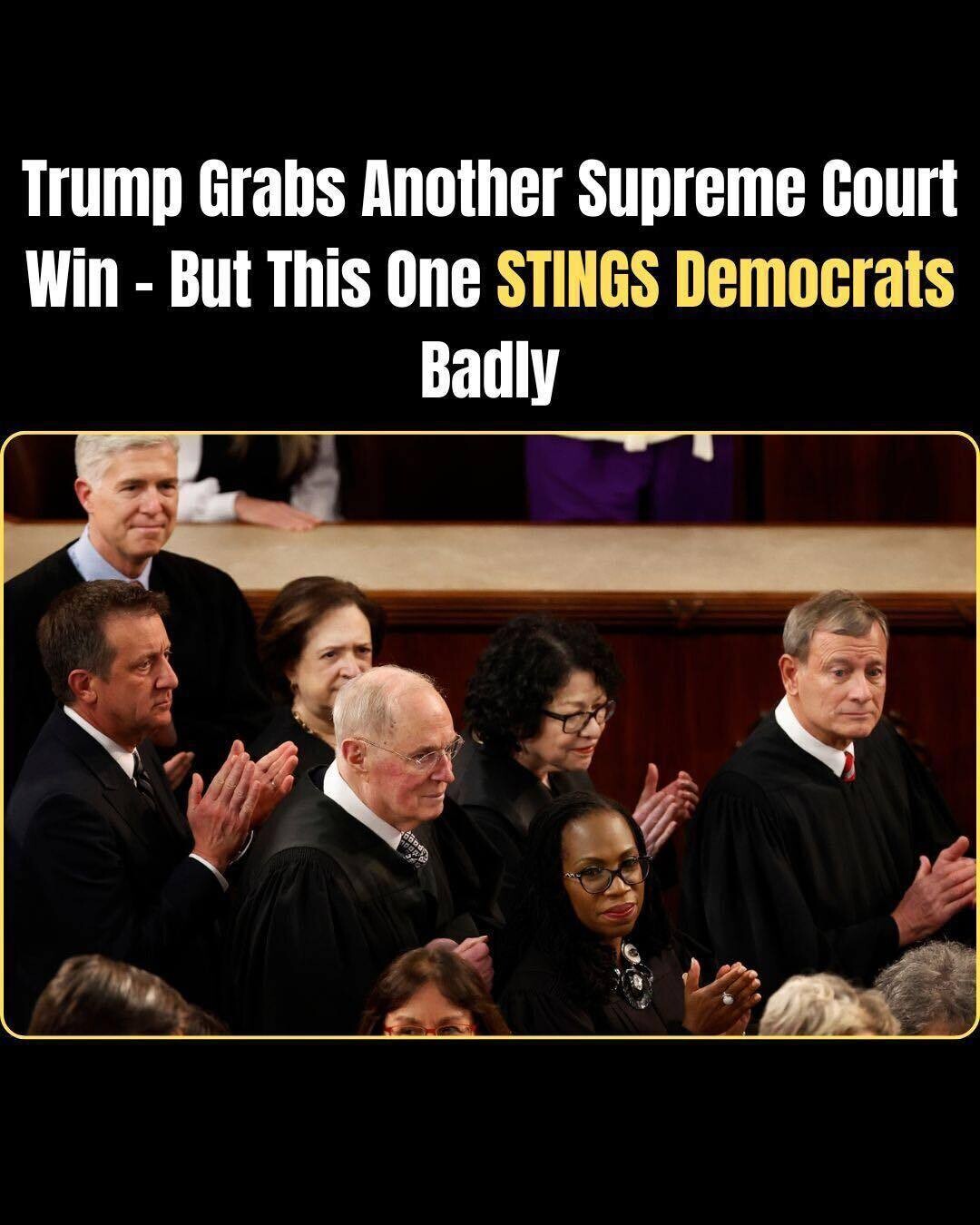 Trump Scores Another Supreme Court Win And Boy Are Democrats Angry psss