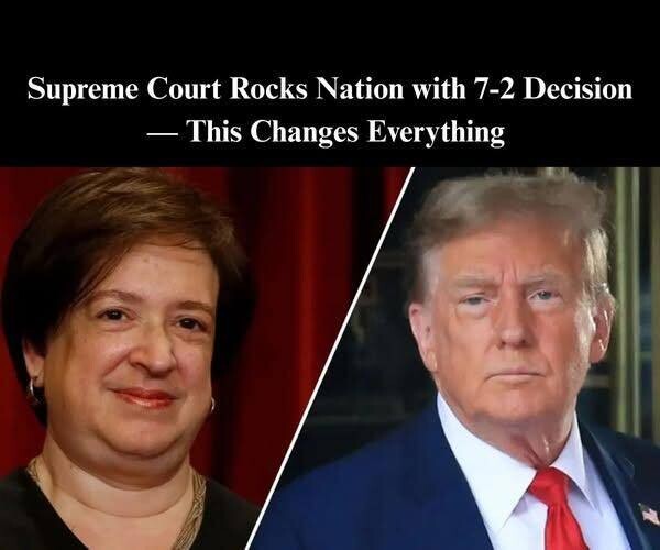 Liberal Supreme Court Justice Sides With Trump Administration In Key Case