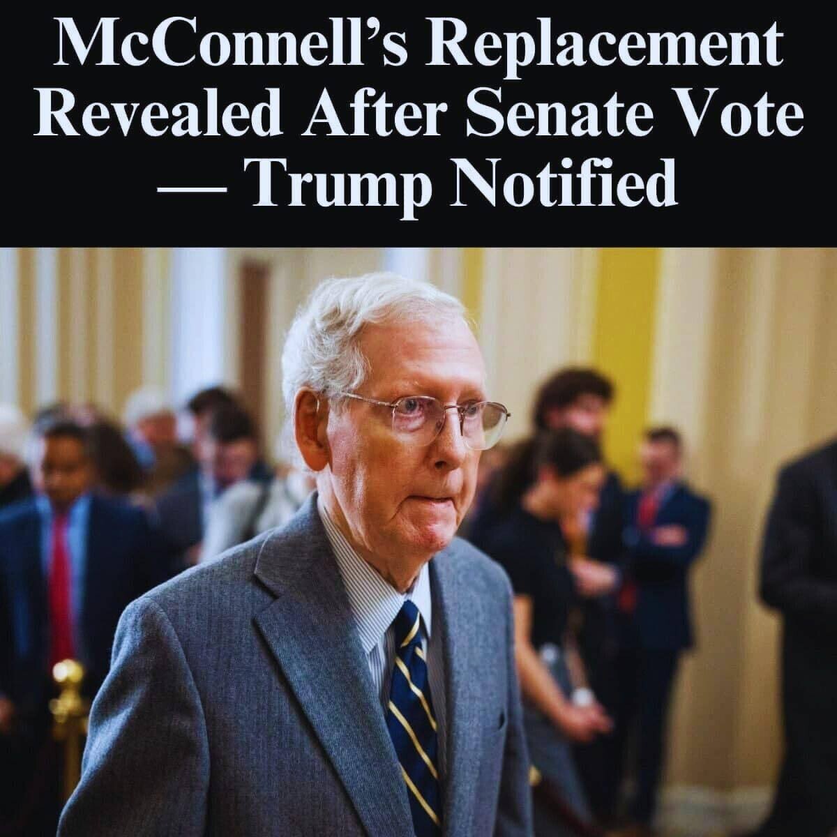 REVEALED: McConnell’s Replacement as Senate GOP Leader