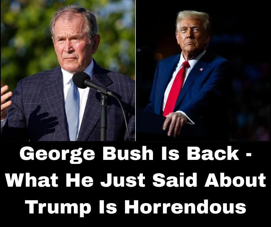 G.W. Bush Teams With Democrats To Denounce Trump’s USAID Cuts