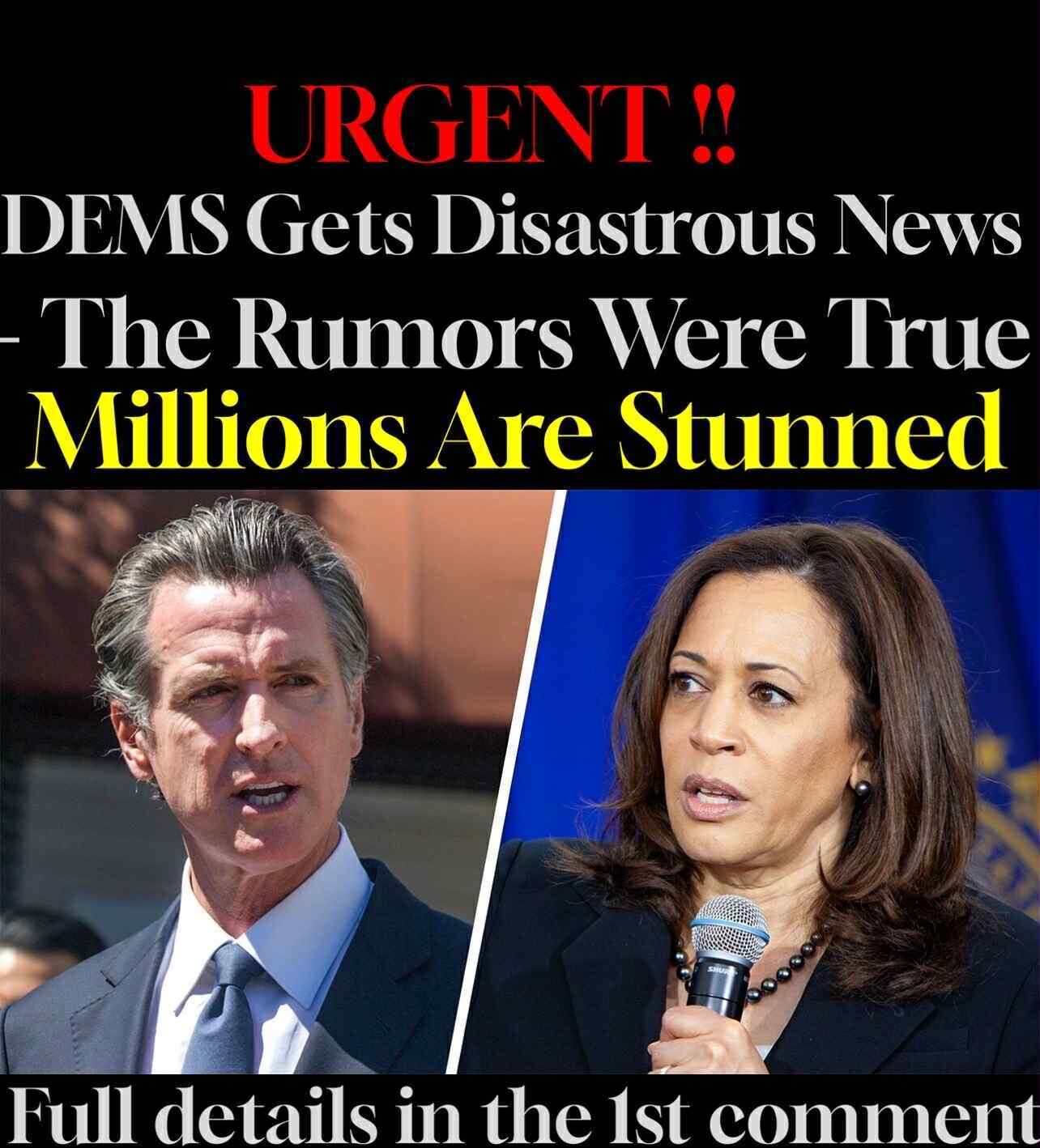 DEMS Gets Disastrous News – The Rumors Were True Millions Are Stunned