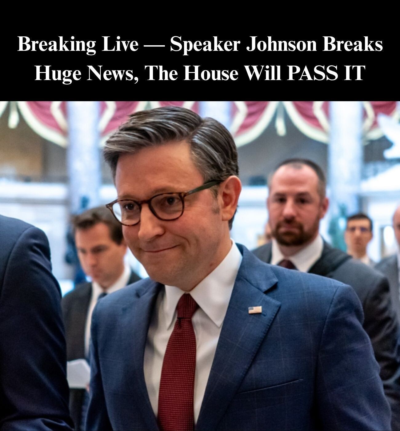 Johnson Defends Trump Against Epstein Accusations