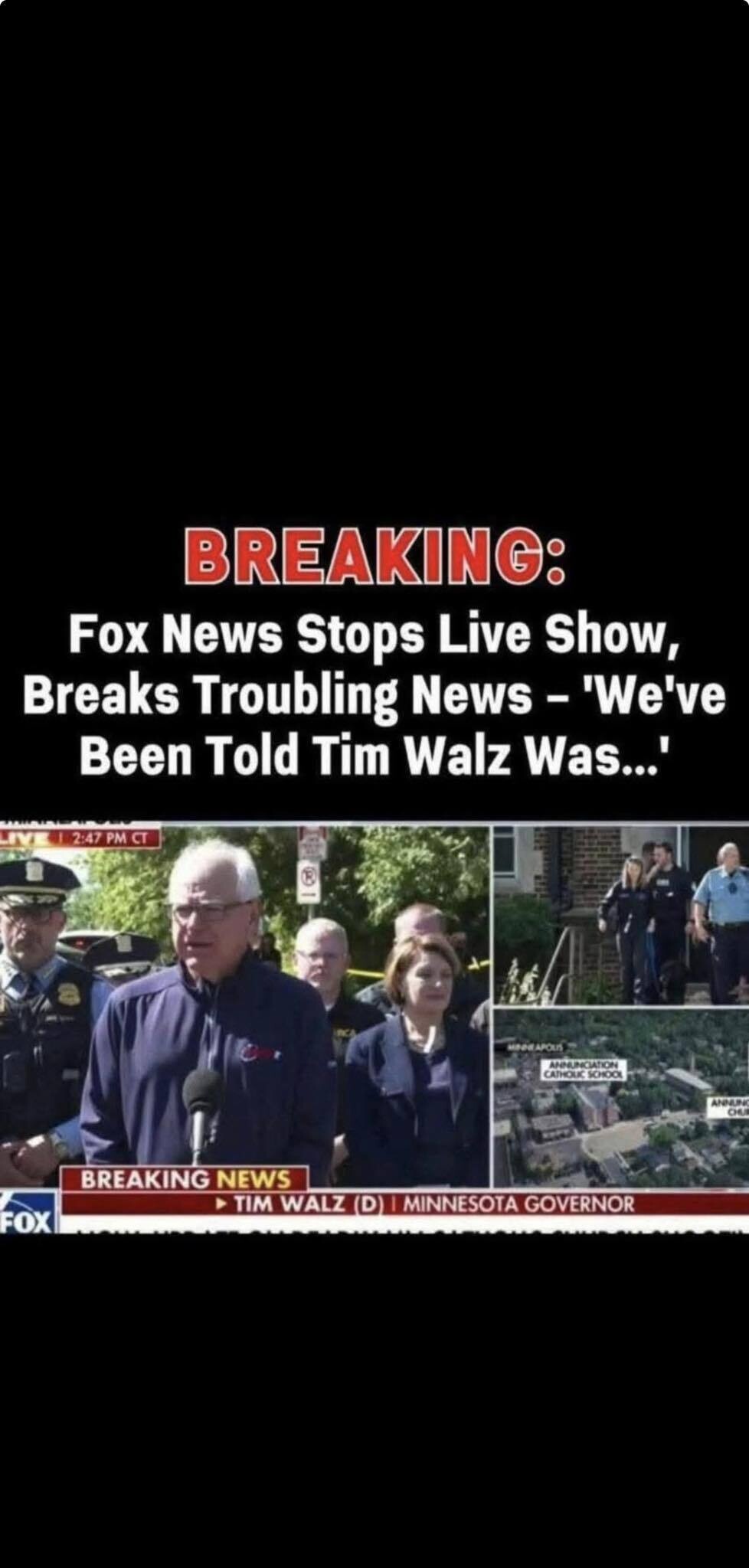 Minn. Catholic Leaders Previously Warned Tim Walz On School Safety: Letter