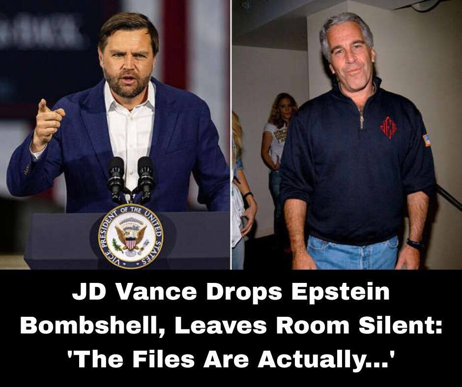 Vice President JD Vance Drops Jeffrey Epstein Bombshell, Leaving Entire Room