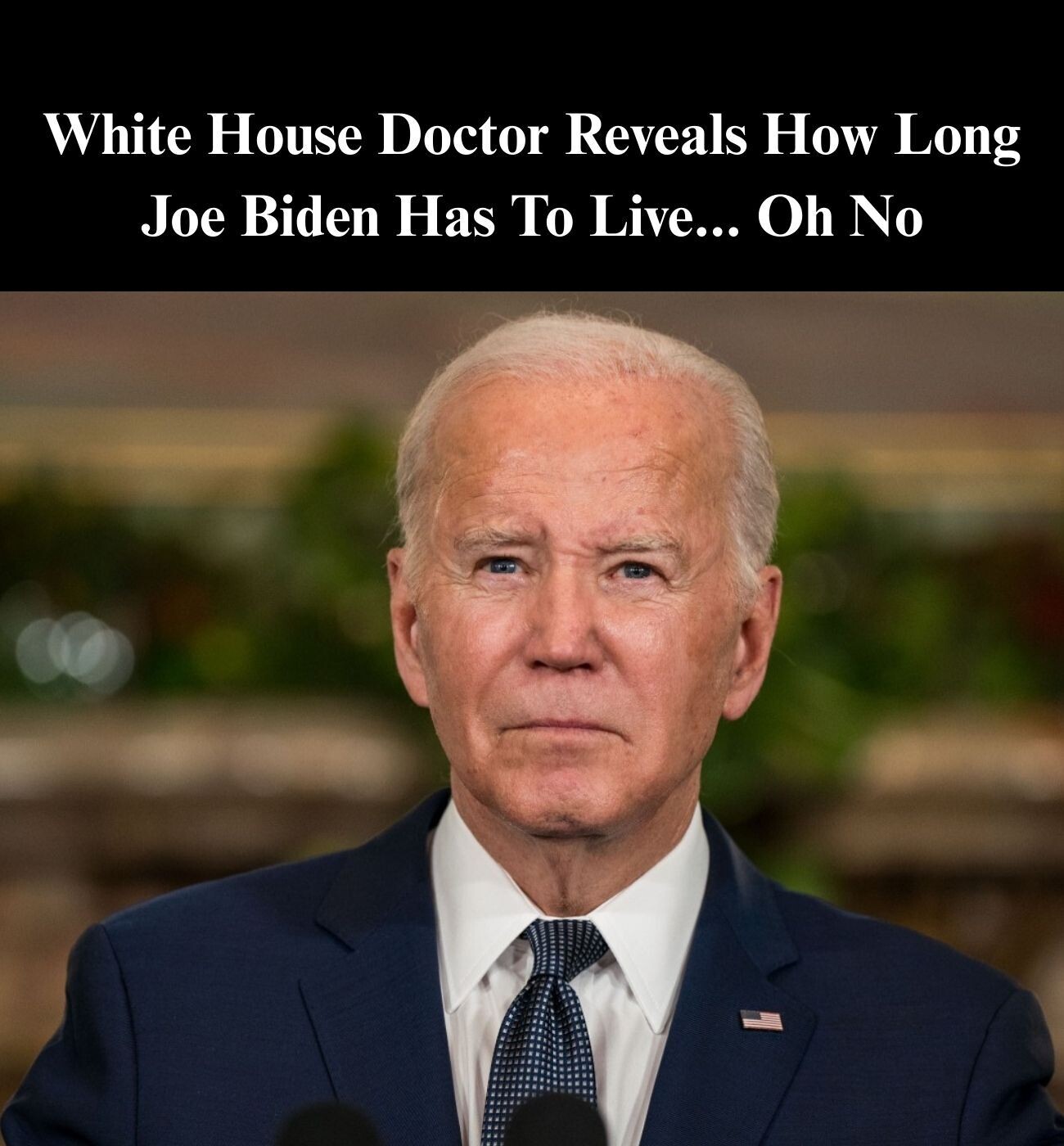Former WH Doctor Gives Grim Outlook On Biden’s Cancer Prognosis