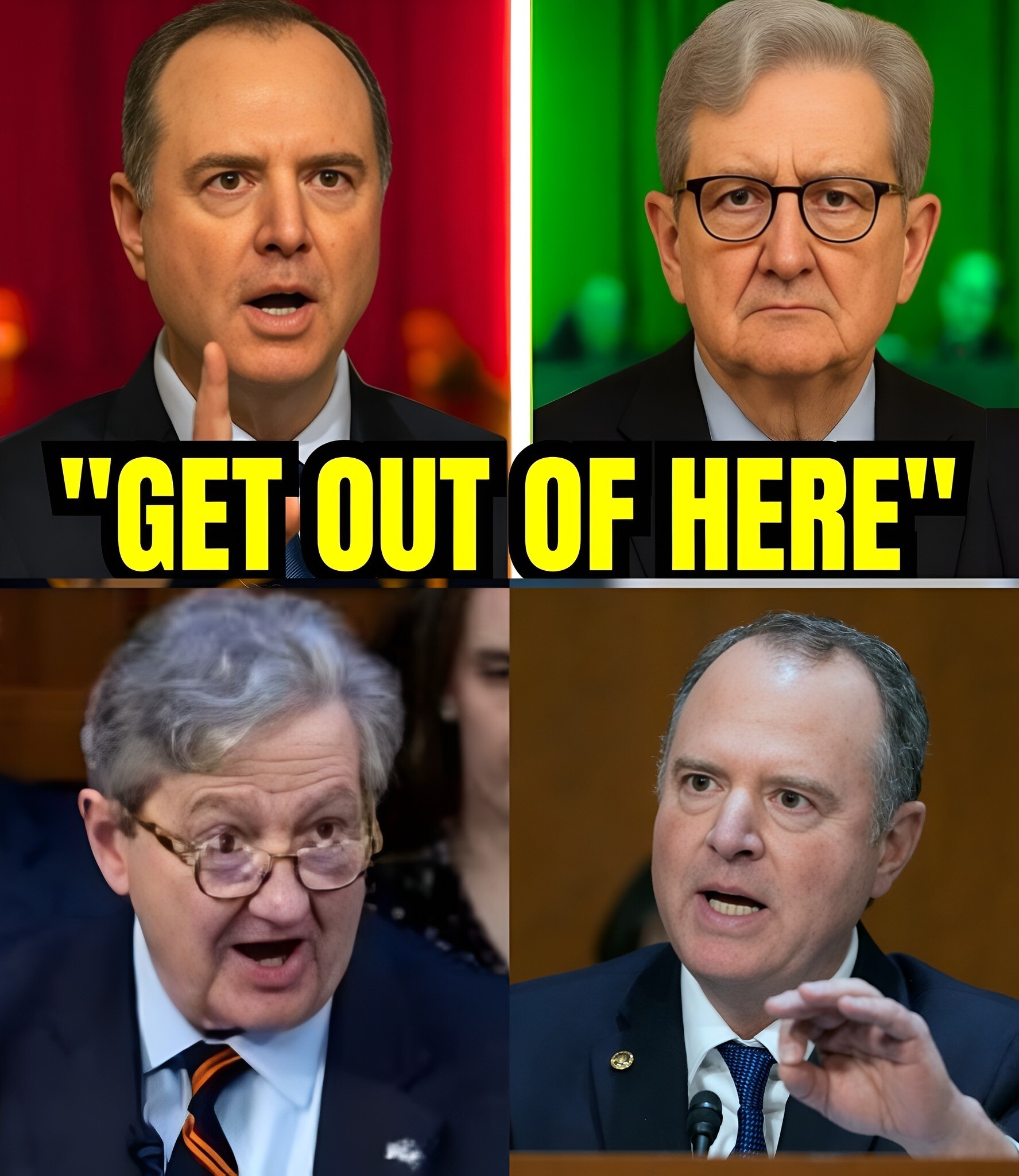 The Fictional Moment Adam Schiff Tried to Remove John Kennedy — And the Chamber Witnessed a Stunning Reversal