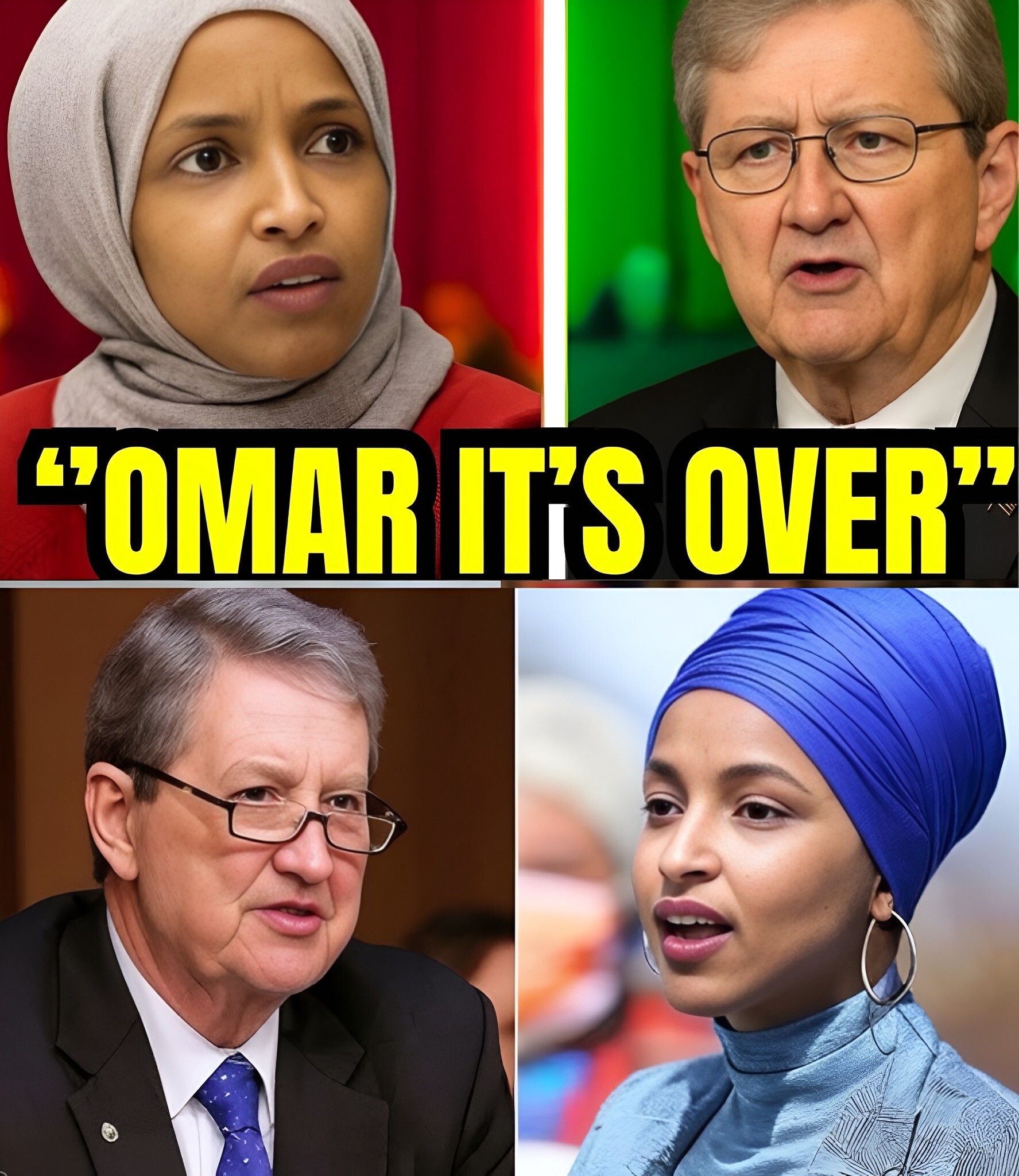 John Kennedy Asks Omar ONE Question About Somalia — Her Answer Leaves America in Total Sh0ck!