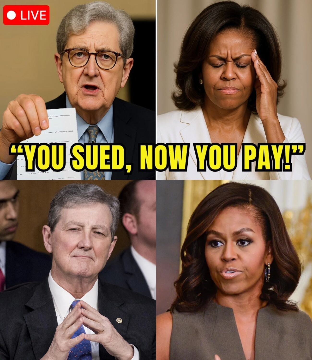 BREAKING NEWS: Michelle’s Lawsuit Against Senator John Kennedy Explodes in Court—But a Single Witness Shreds Her Legacy in 9 Seconds Flat!