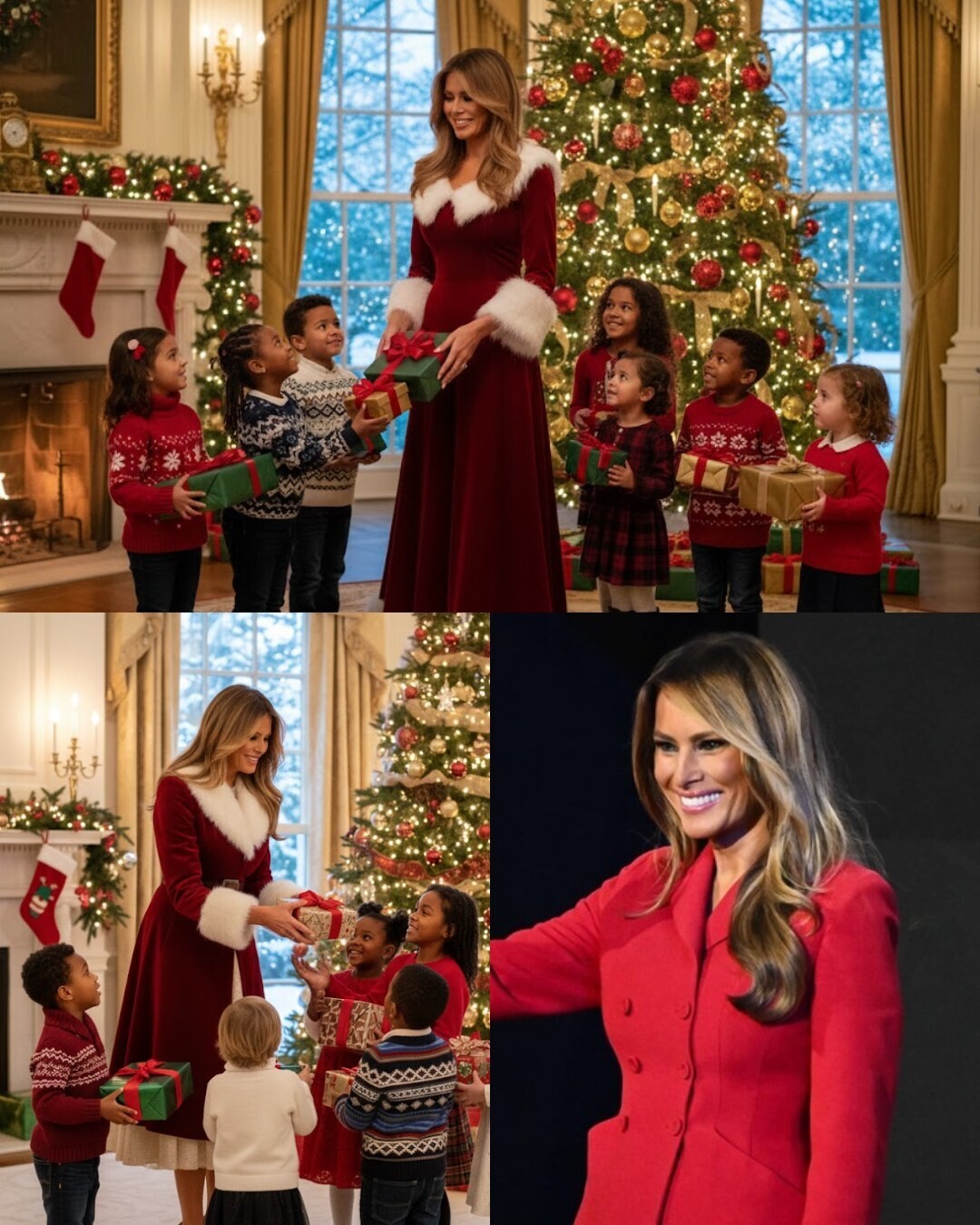 Melania T.r.u.m.p Quietly Brings Christmas Gifts to Orphans — And Her Final Gesture Leaves Everyone in Tears