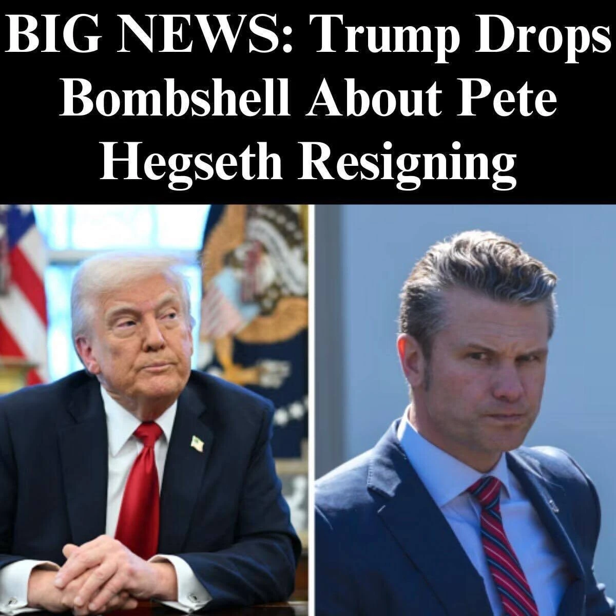 Trump Delivers Verdict On Pete Hegseth As Dems Demand His Resignation