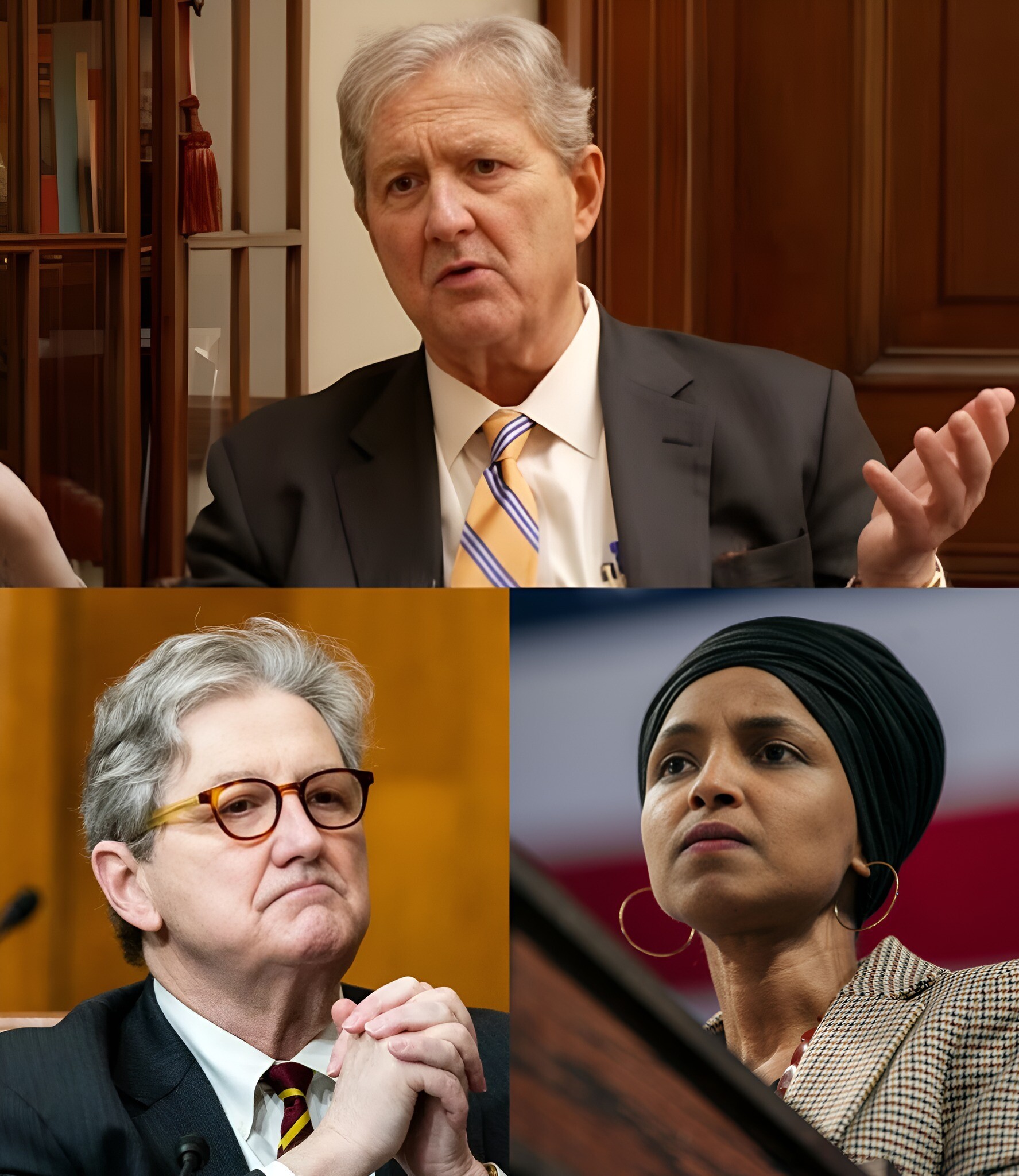 ILHAN OMAR LAUGHED AT SENATOR JOHN KENNEDY FOR FIVE MINUTES — HIS RESPONSE “ENDED THE ROOM”