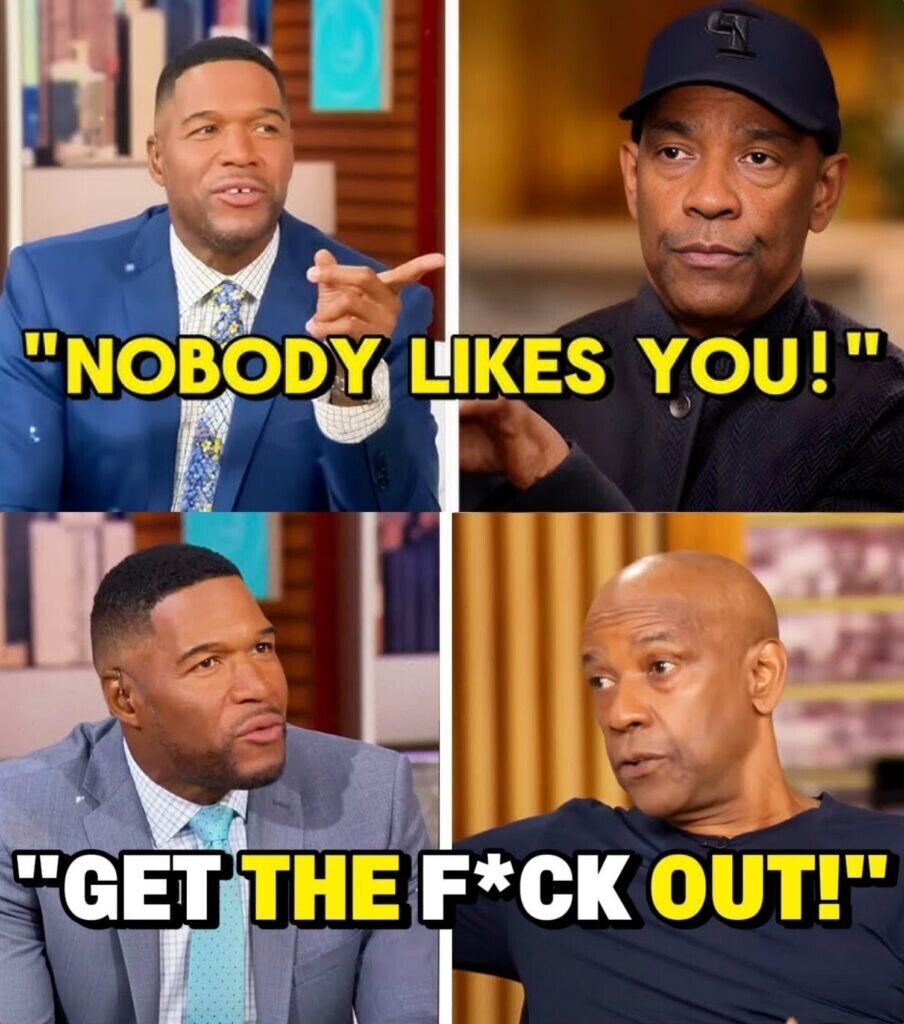 Denzel Washington Walks Off Good Morning America After Heated Clash with Michael Strahann
