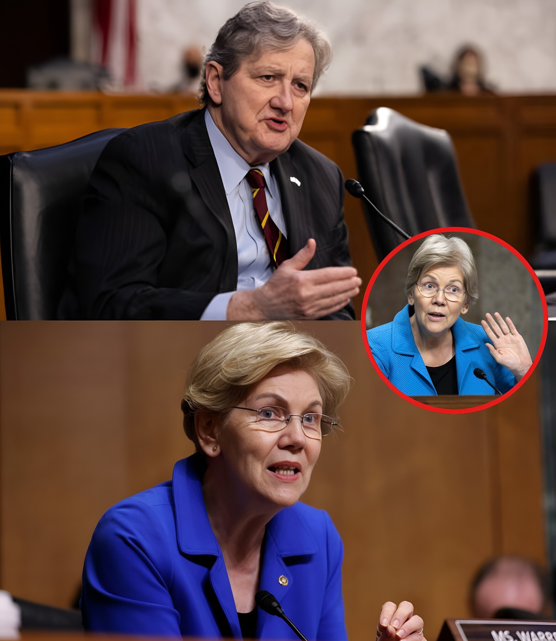 John Kennedy sues Elizabeth Warren and the network for $80 million