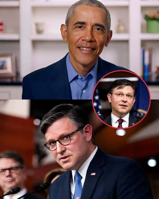 U.S. House Speaker Mike Johnson Reclassifies Obama Era “Deep Government” as Criminal Network — A Move That Shakes Washington to Its Core