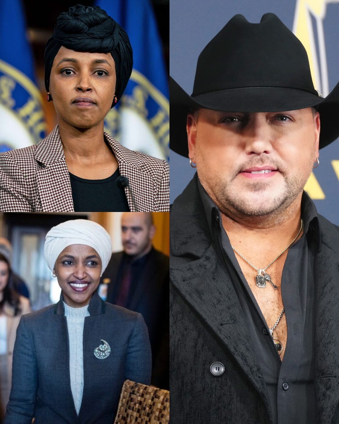A Line That Split the Airwaves: A Fictional Account of Jason Aldean’s Remarks, Ilhan Omar, and a Nation Arguing With Itself…
