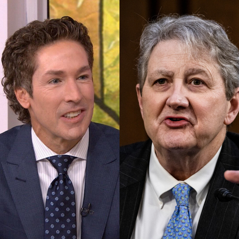 Joel Osteen Tells Senator Kennedy to “Sit Down, Boy!”