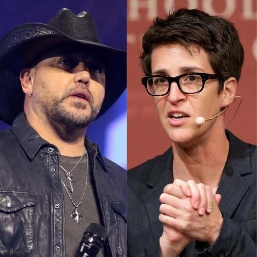 Rachel Maddow Said Jason Aldean Should Be “Silenced”—Then He Read Her Tweet Live on TV