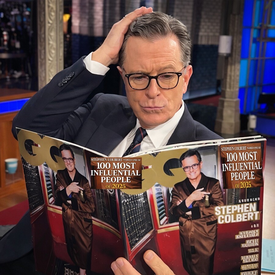 “The Colbert Legacy: Why Time Magazine Just Named Stephen Colbert One of the ‘100 Most Influential People of 2025′”