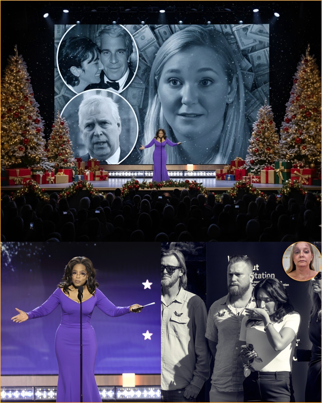 Episode 50 of The Oprah Winfrey Show, airing at 7:30 p.m. on December 22, became “a bomb detonated before Christmas Eve” that shook the entirety of Hollywood.