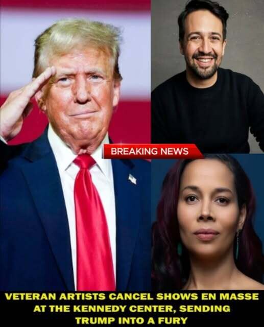 VETERAN ARTISTS WALK AWAY FROM KENNEDY CENTER AS CANCELLATIONS SNOWBALL—MOCKERY AND DEFIANCE REPORTABLY ENRAGE TRUMP