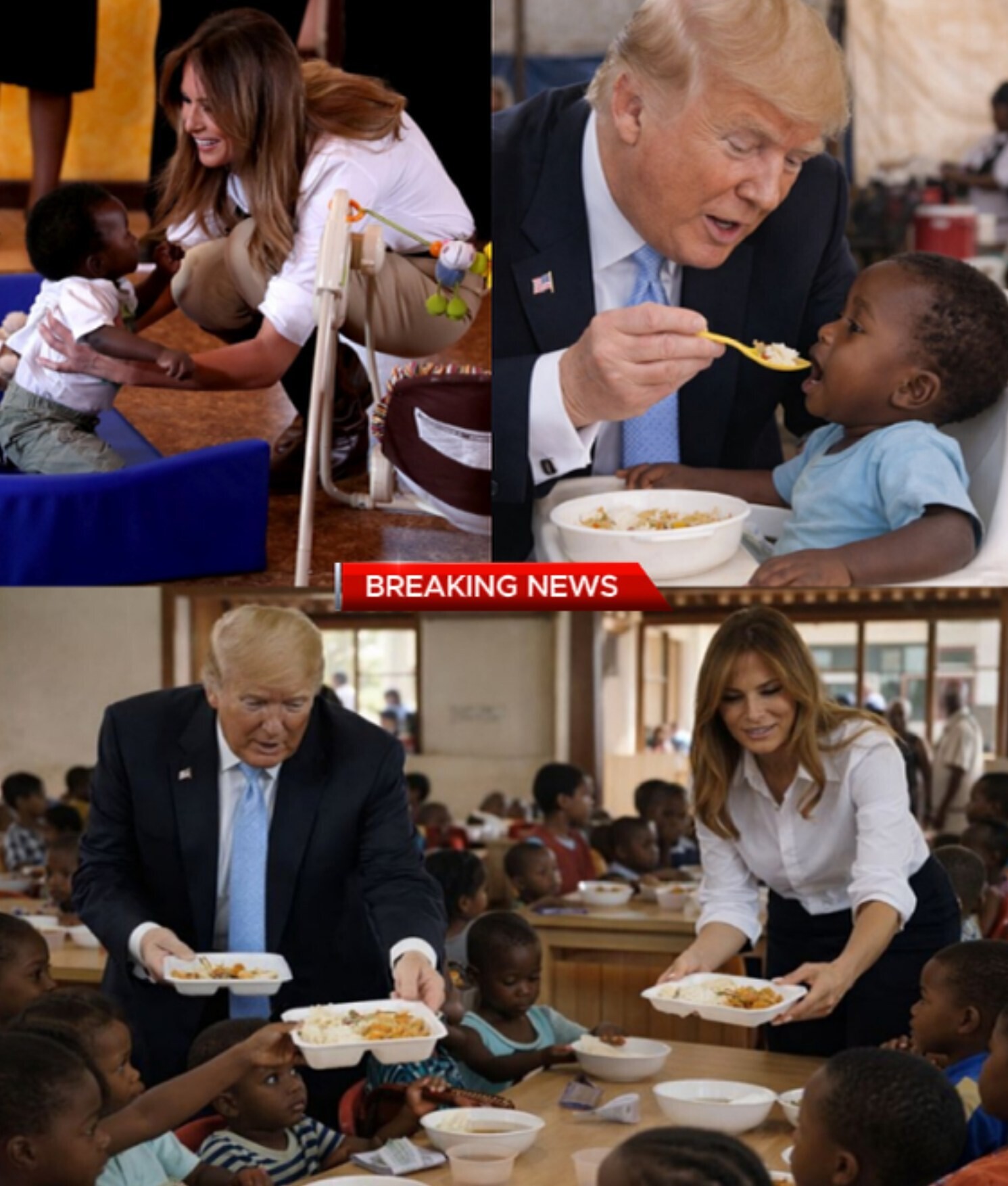 ONE QUIET SENTENCE FROM TRUMP AND MELANIA THAT REDEFINED A NEW YEAR’S MORNING