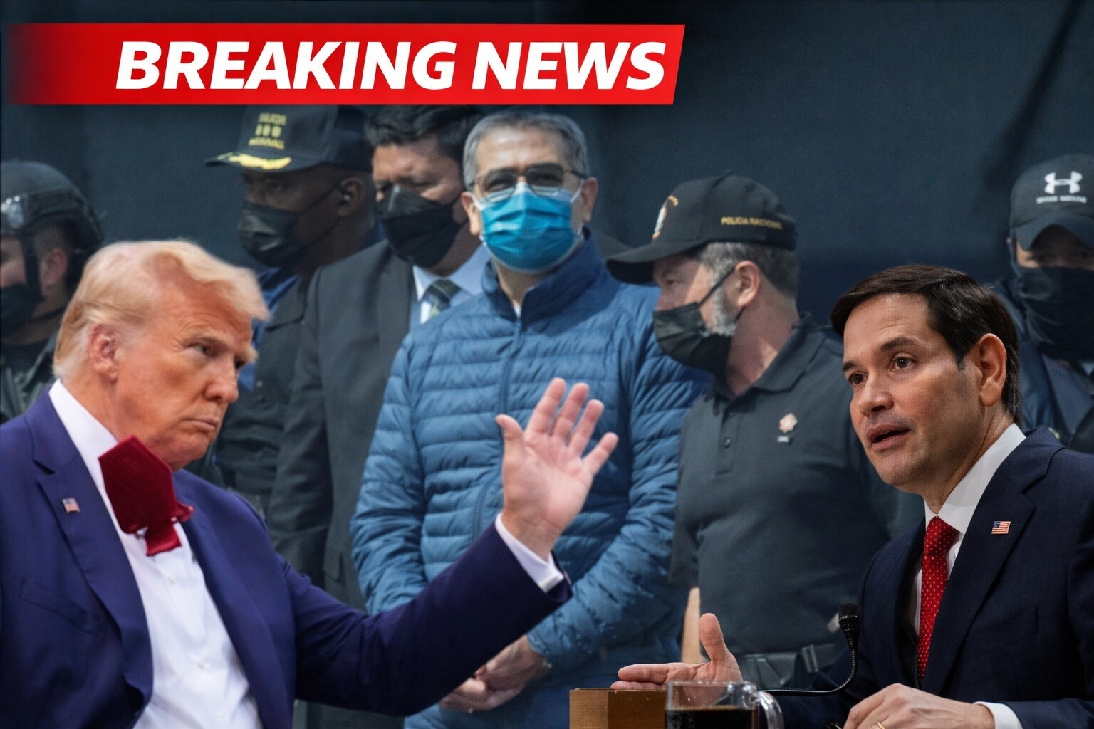 JUST IN: Trump says Rubio was the brain behind the controversial pardon