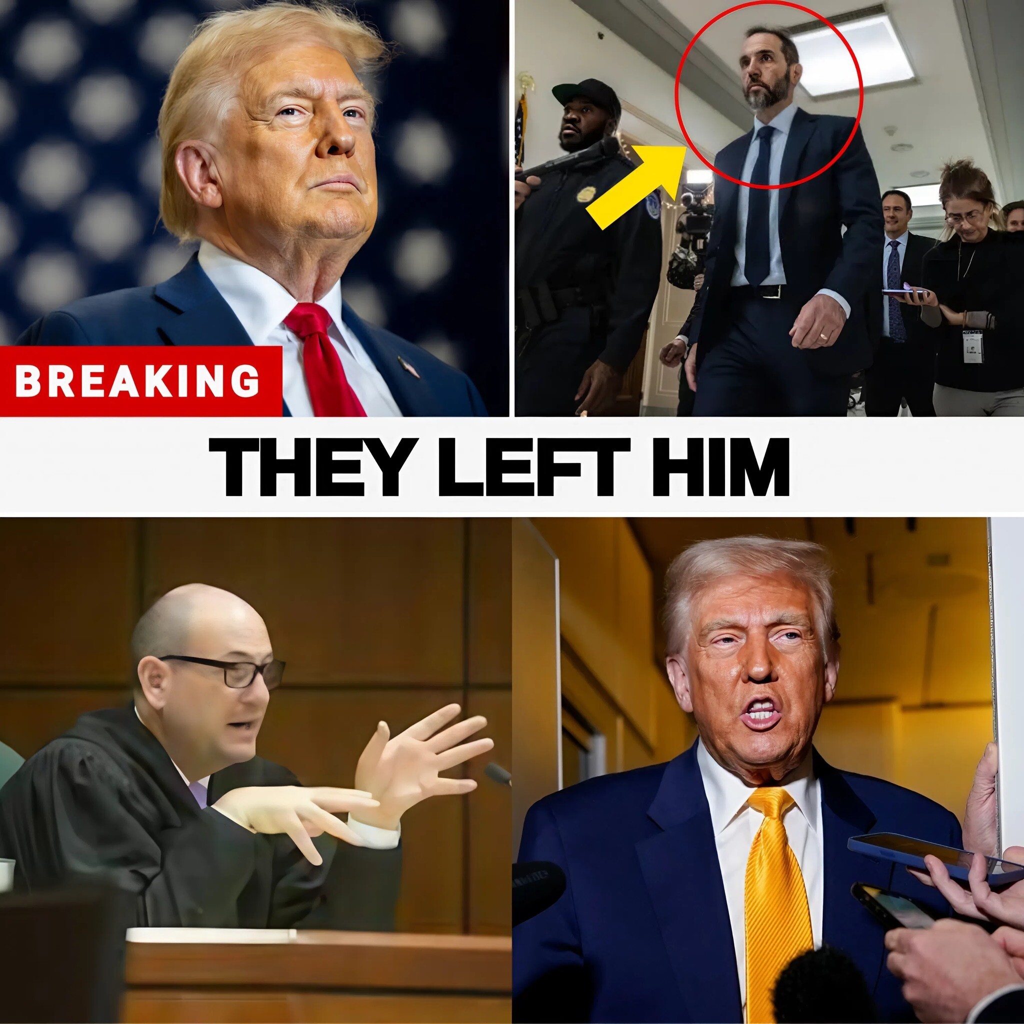 Political Seismic Shift: Trump’s Cabinet Resigns in Mass Walkout During Live Press Conference.