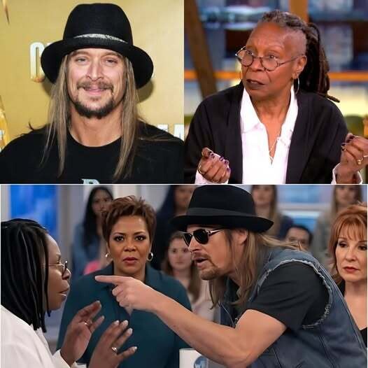 Kid Rock walked onto The View set like any other guest — unaware that, minutes later, every rule of “safe television” would shatter in real time.