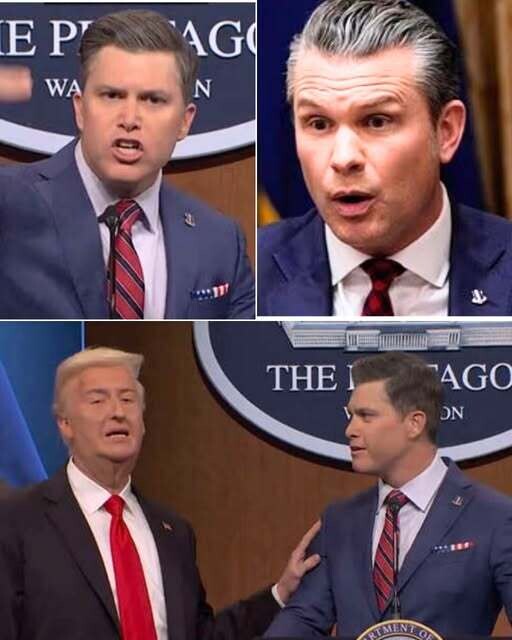 Colin Jost’s Brutal Pet,e Hegseth Impression Ignites M,AGA Fury, Conservative Backlash, and ‘Cringe’ Accusations — Triggering One of the Most Polarizing Cold Opens in the Show’s History!