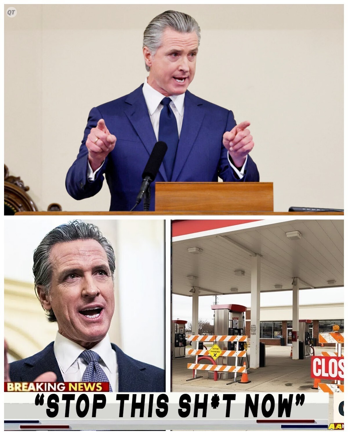 “Crisis in California: Governor FACING BACKLASH as 500 Gas Stations Close Overnight!”