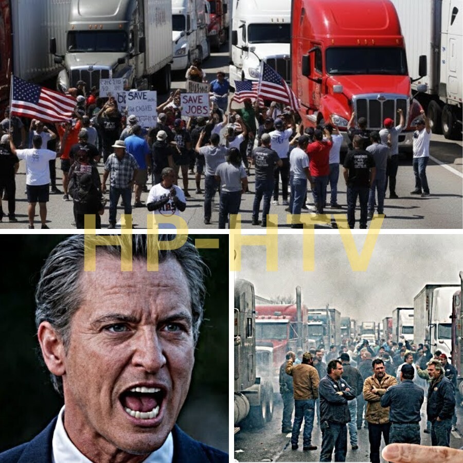 BREAKING: The Supply Chain has officially snapped. It’s not just the refineries anymore. Thousands of independent truckers are refusing to cross the California state line.