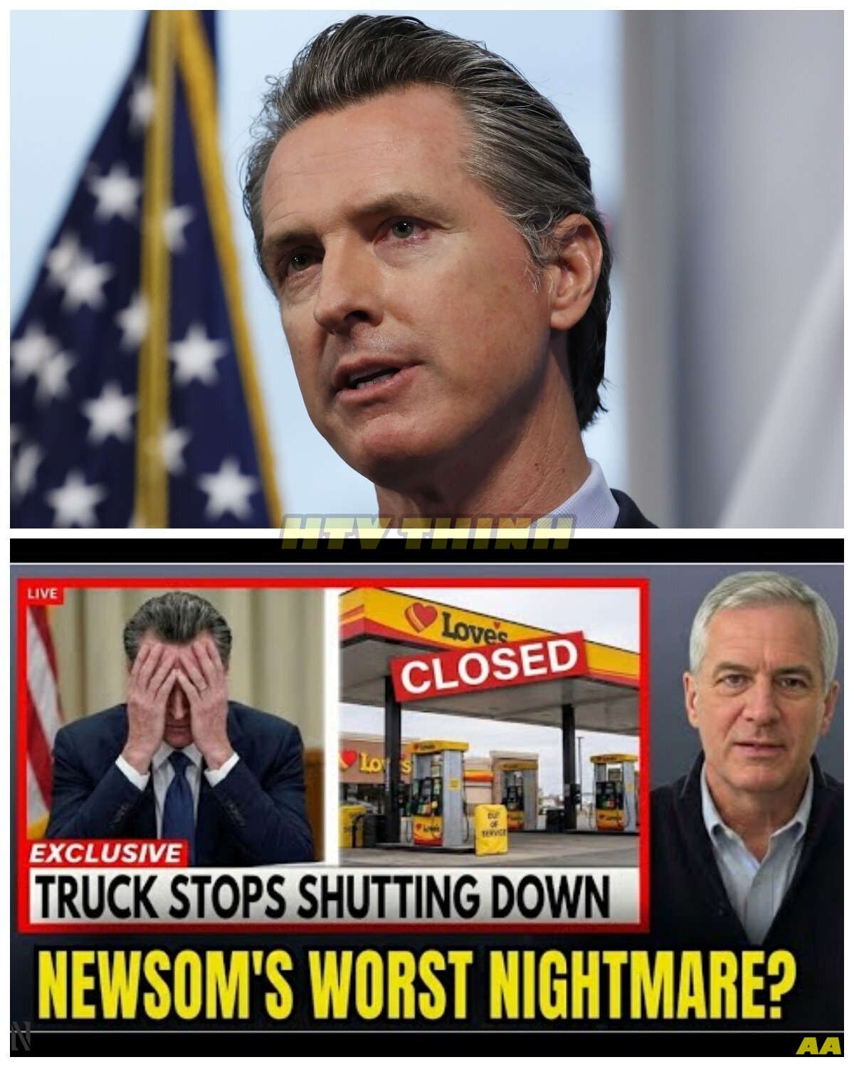 California Governor PANICS as Love’s Fuel Locations SHUT DOWN