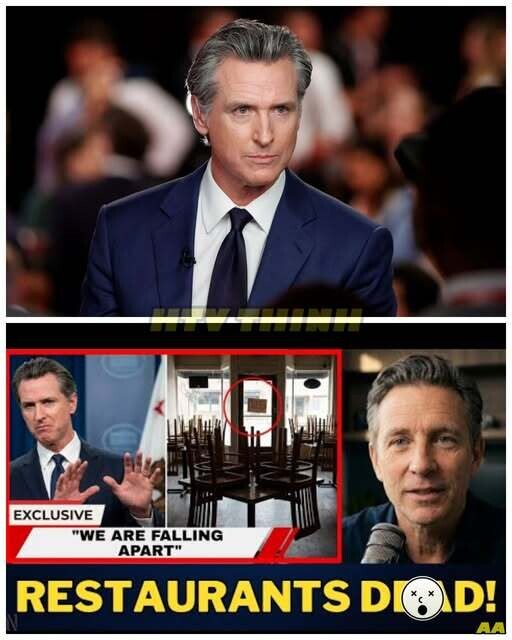 CALIFORNIA GOVERNOR SILENT as 4,200 Restaurants CLOSE in 9 Months