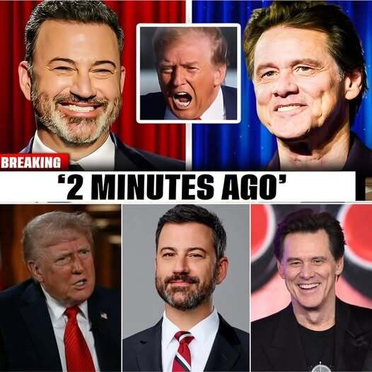 BREAKING: Trump LOSES IT After Jimmy Kimmel & Jim Carrey EXPOSE Him LIVE on TV — The Chilling On-Air Double Reveal That Sends MAGA World Into TOTAL CHAOS