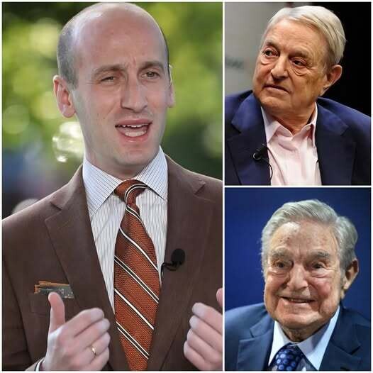 Stephen Miller DECIDED TO CUT OFF SOROS’ FUNDING NETWORK, RECLASSIFYING PROTEST FUNDING AS ORGANIZED CRIME AND FREEZING GLOBAL ASSETS OVERNIGHT.