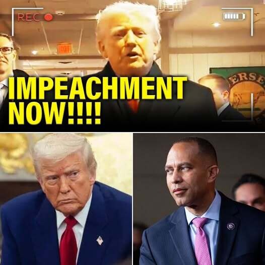 MELTDOWN ALERT: TRUMP LOSES IT as DEMS LAUNCH IMPEACHMENT DEMAND — Rage Erupts in Epic Showdown & DC Chaos Escalates!