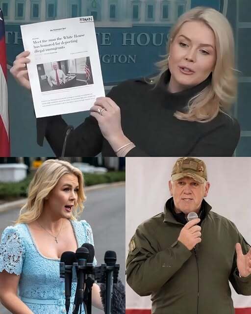 BREAKING: KAROLINE LEAVITT WALKS INTO THE WHITE HOUSE BRIEFING ROOM