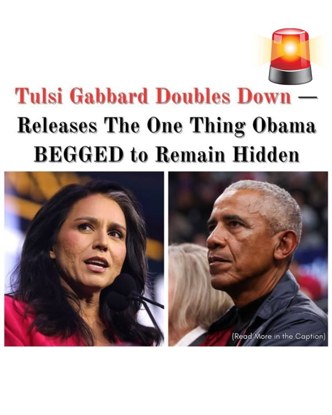 Gabbard Sends Criminal Referral to DOJ Making Bombshell ‘Russiagate’ Claims Against Obama