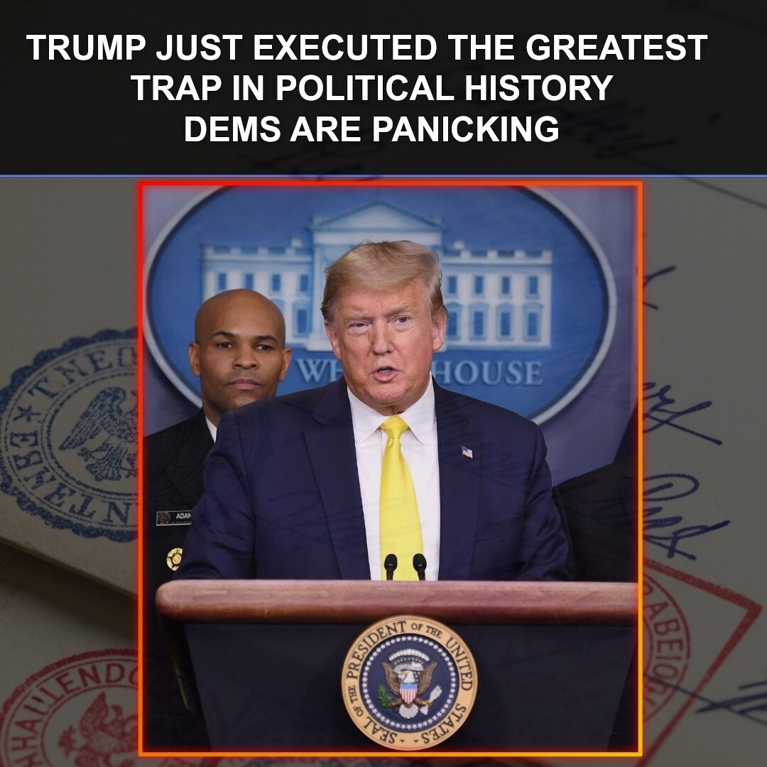 TRUMP JUST EXECUTED THE GREATEST TRAP IN POLITICAL HISTORY - DEMS ARE PANICKING