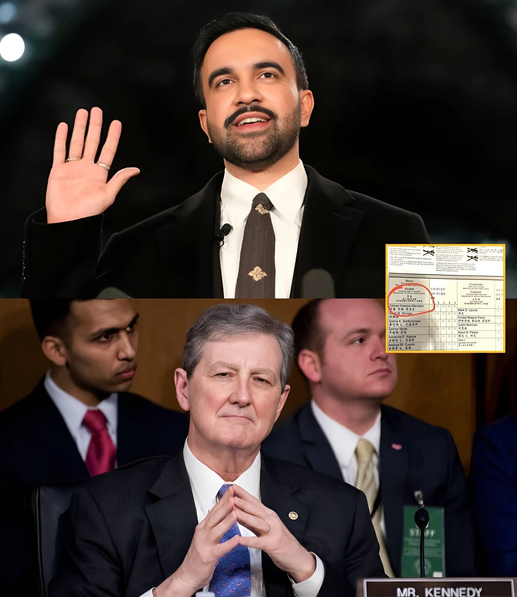 He stormed, slamming a blood-red binder labeled “NYC FRAUD – 1.4 MILLION GHOST VOTES” on the table like it was a smoking g.u.n... 